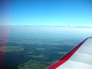 Rundflug mit Alpensicht